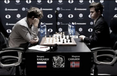 Karjakin - Carlsen: partido sin goles