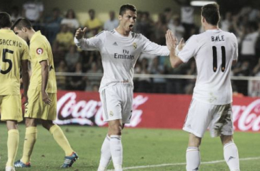 Villarreal CF - Real Madrid: defender atacando