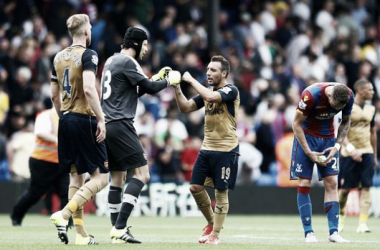 Crystal Palace 1-2 Arsenal: Gunners record hard-fought victory against solid Eagles
