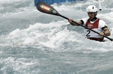 Maialen Chourraut se lleva un sofoco