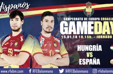 Resumen Hungría vs España (25-27) en EHF EURO 2018