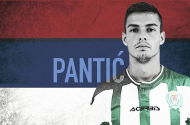 Pantic, convocado por la Selección Sub-21 de Serbia