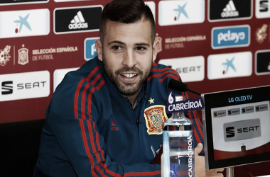 Jordi Alba: "Nunca he tenido un problema con Luis Enrique"