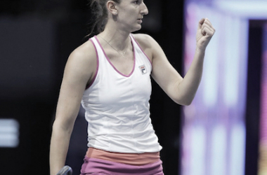 Irina Begu barrió a Petra Kvitova