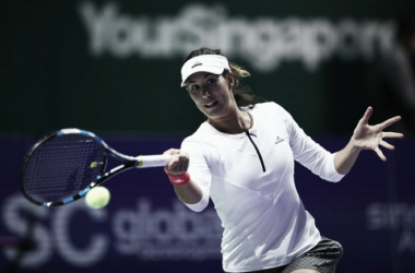 Muguruza pierde el primer partido en Singapur