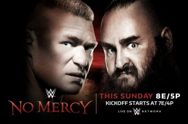 Cartelera WWE No Mercy 2017