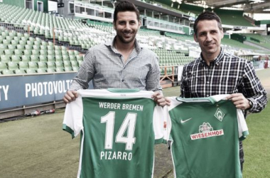 Pizarro vuelve a casa, vuelve a Bremen