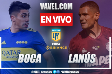 Resumen y goles: Boca 1-1 Lanús en Copa de la Liga Profesional 2022