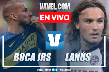Goles y resumen del Boca Juniors 1-1 Lanús en Liga Argentina