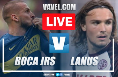 Boca Juniors vs Lanus LIVE Score Updates (1-1)