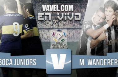 Resultado Boca Juniors - Wanderers por Copa Libertadores 2015 (2-1)