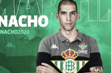 Nacho Martín, experiencia para el Coosur Real Betis