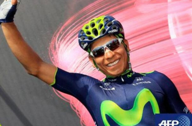 Giro de Italia, Etapa 16: Nairo Quintana ganó y se hizo con el liderato en la general