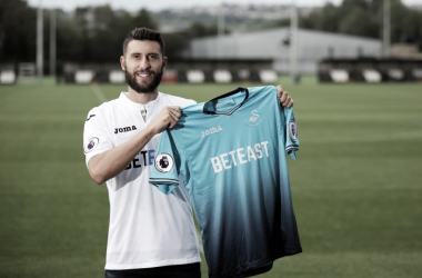 Swansea City sign Borja Baston for club record fee