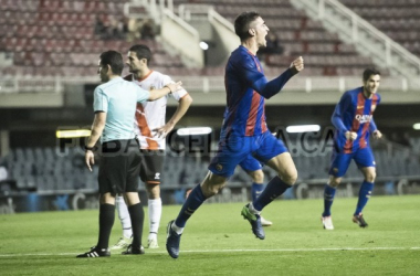 Borja López saborea de nuevo el gol después de años sin hacerlo