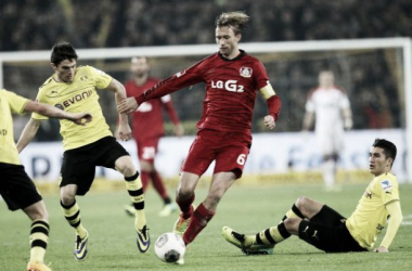 Resultado Borussia Dortmund - Bayer Leverkusen en la Bundesliga 2014 (0-2)