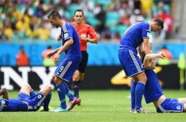 Bosnia - Irán: puntuaciones de Bosnia, jornada 3, grupo F