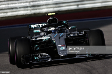 Bottas sorprende y se hace con la pole en Rusia