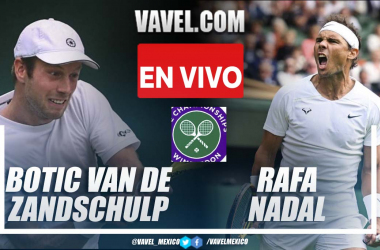 Rafa Nadal vs Van De Zandschulp EN VIVO: cómo ver transmisión TV online en Wimbledon 2022 (0-0)