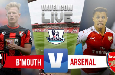 Resultado Bournemouth - Arsenal en Premier League 2016 (0-2): tan solo dos minutos para ganar