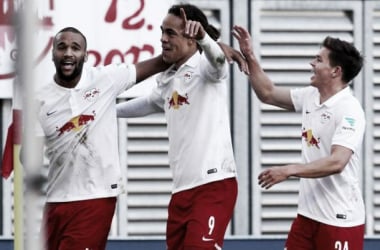 RB Leipzig 4-1 St. Pauli: Boyd&#039;s brace helps hosts up to fifth