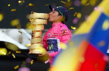 Luka Mezgec se cuela en el día de gloria de Nairo Quintana