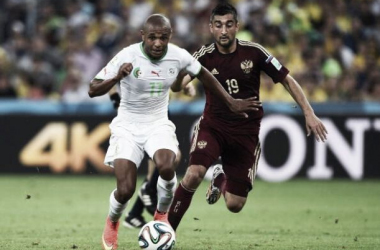 Paso adelante de Brahimi en el Mundial de Brasil