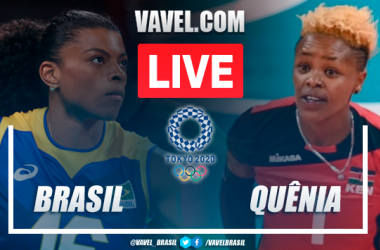 Score and best moments of the Brazil 3-0 Kenya women's volleyball team at the 2020 Tokyo Olympics