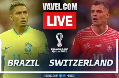 Brazil vs Switzerland LIVE Score Updates (1-0)