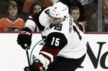 Arizona Coyotes: Brad Richardson back as strong as ever