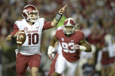 Alabama Crimson Tide Barely Escape vs. Up-And-Coming Arkansas Razorbacks