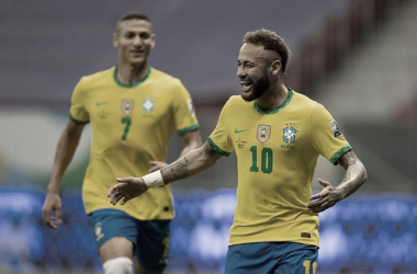 Brasil dita o ritmo e bate Venezuela na estreia da Copa América com grande atuação de Neymar