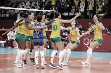 Sem dificuldades, Brasil vence Coreia do Sul e está na final do vôlei feminino