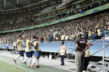 Brasil encara Colômbia pelas quartas do futebol masculino na Rio 2016