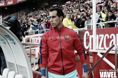 El retorno de Claudio Bravo al Camp Nou