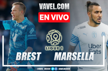 Goles y resumen Brest 1-4 Marsella en ligue 1