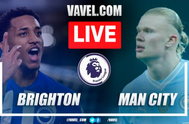 Brighton vs Manchester City LIVE Score: Half-time (0-3)