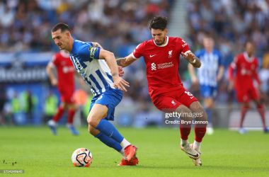 Brighton
2-2 Liverpool: Post-Match Player Ratings