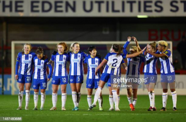 Brighton Women gearing up for their FA Cup Semi-final with Manchester United on Saturday evening.&nbsp;