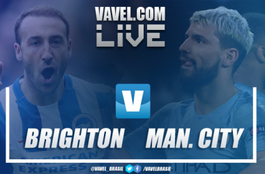Resultado e gols Brighton x Manchester City pela Premier League (1-4)