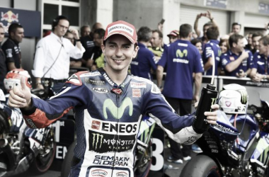 Jorge Lorenzo: &quot;Mi vuelta de la pole fue muy buena, casi perfecta&quot;