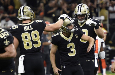 New Orleans Saints edge the Cleveland Browns 21-18