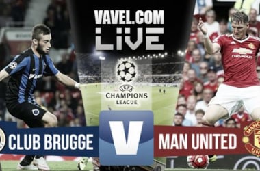 Score Club Brugge - Manchester United in UCL 2015 (0-4)