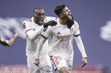 Com primeiro gol de Bruno Guimarães, Lyon bate Reims pela Ligue 1