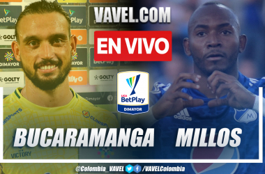 Resumen y goles: Bucaramanga 2-1 Millonarios en la fecha 6 de cuadrangulares por Liga BetPlay 2022-I