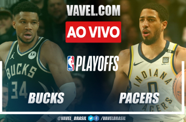 Milwaukee Bucks x Indiana Pacers AO VIVO em tempo real no Jogo 2 da NBA