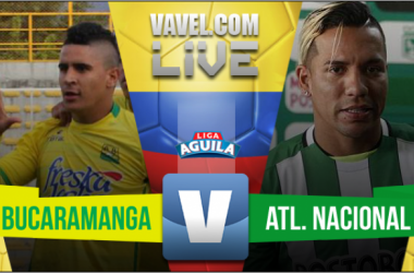 Resultado Bucaramanga 0-1 Atlético Nacional por la Liga Águila 2017