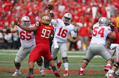 Barrett, Ohio State Buckeyes Cream Maryland Terrapins At College Park