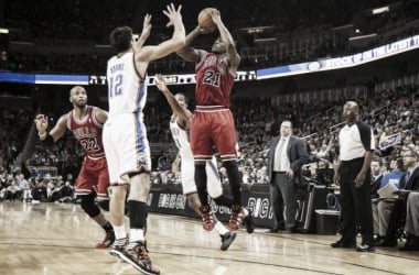 Resultado Oklahoma City Thunder - Chicago Bulls (102-86)