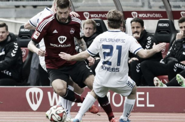 1. FC Nürnberg 1-1 Karlsruher SC: Spoils shared in hard-fought draw